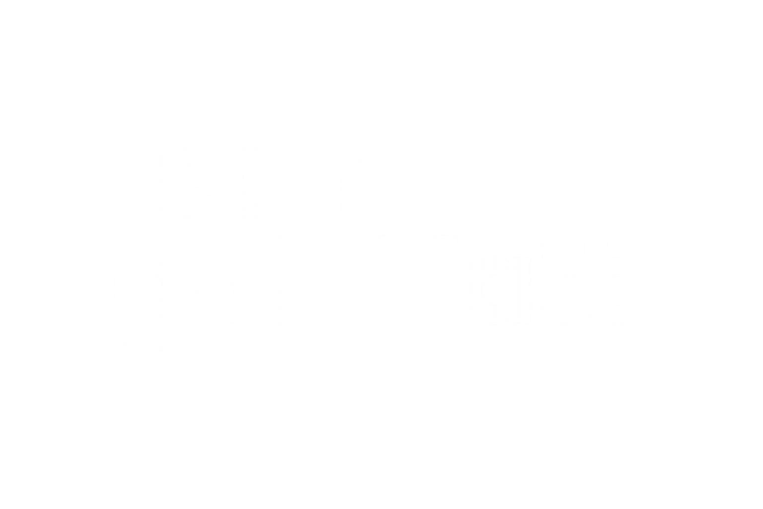 leah goldblatt white logo